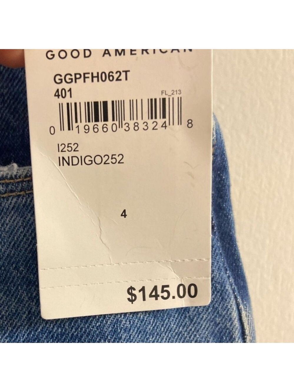 Good American Classic Blue Ankle Jeans indigo Sz 27 NWT - Picture 6 of 8